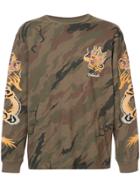Maharishi Camouflage Dragon T-shirt - Green