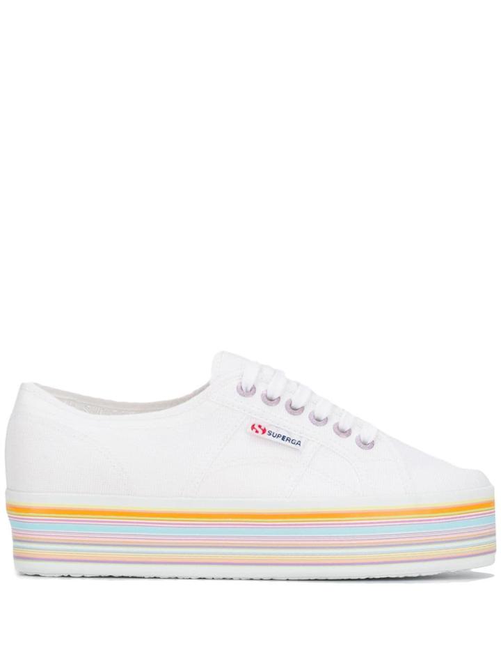 Superga 2790 Platform Sneakers - White