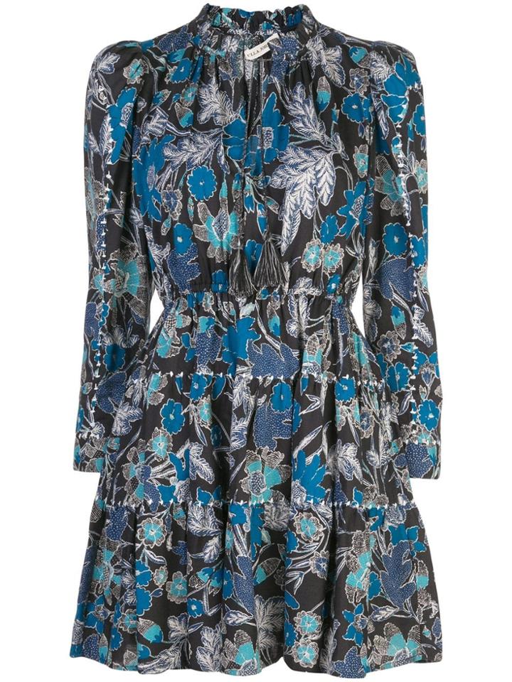 Ulla Johnson Floral Day Dress - Blue
