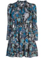 Ulla Johnson Floral Day Dress - Blue