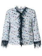 Blumarine Distressed Style Jacket - Blue