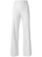 Dondup Elastic Waist Flared Trousers - Grey