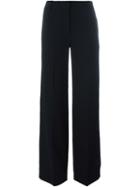 T By Alexander Wang Tailored Palazzo Pants, Women's, Size: 2, Black, Polyester