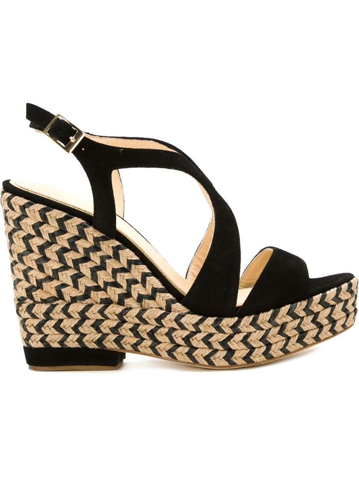 Paloma Barceló Clarisse Sandals, Women's, Size: 40, Black, Suede