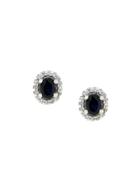 Wouters & Hendrix Gold 18kt Gold, Diamond And Sapphire Stud Earrings -