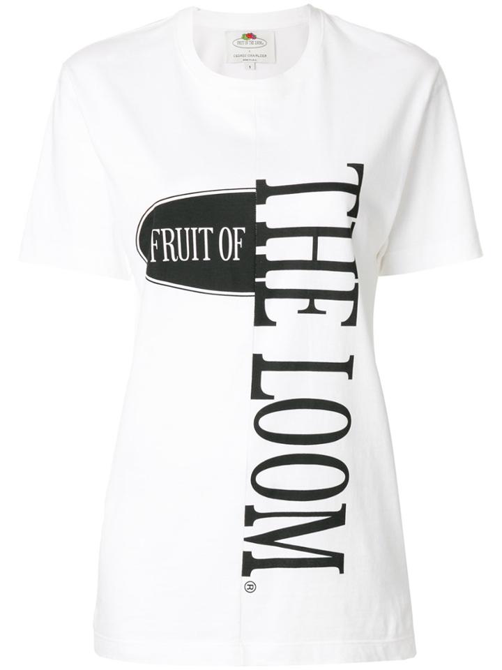 Cédric Charlier Fruit Of The Loom T-shirt - White