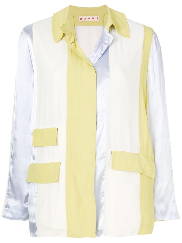 Marni Flap Pocket Shirt - Blue