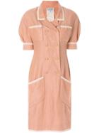 Chanel Pre-owned Double-breasted Dress - Pink