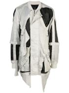 Rick Owens Cut-out Detail Jacket - Grey