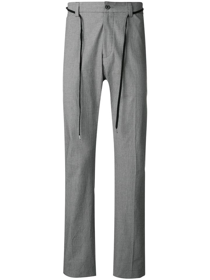Lanvin Houndstooth Tailored Trousers - Black