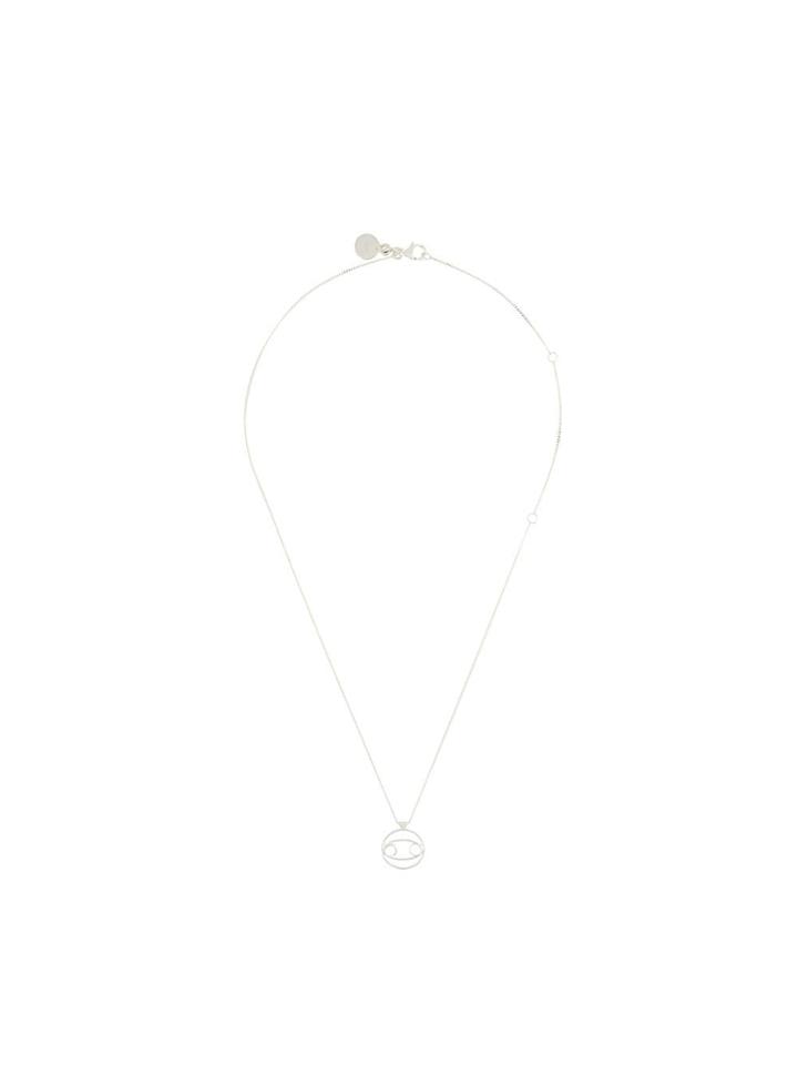 Karen Walker Cancer Necklace - Metallic