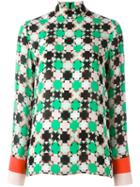 Emilio Pucci Geometric Print Blouse