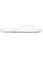 Rick Owens Perforated Flip Flops, Adult Unisex, Size: 37, White, Rubber