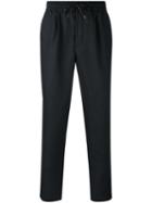 Bernardo Giusti - Drawstring Waist Trousers - Men - Linen/flax/polyester - 50, Grey, Linen/flax/polyester