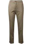 Etro Metallic Jacquard Trousers - Gold