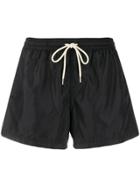 Nos Beachwear Plain Swim Shorts - Black