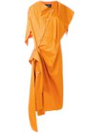 Vivienne Westwood Anglomania Thaw Shirt Maxi Dress - Yellow & Orange