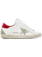 Golden Goose Deluxe Brand Red Velvet Superstar Sneaker - White