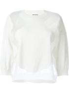 Henrik Vibskov 'moonstone' Jumper, Women's, Size: Medium, White, Cotton/nylon/polyester