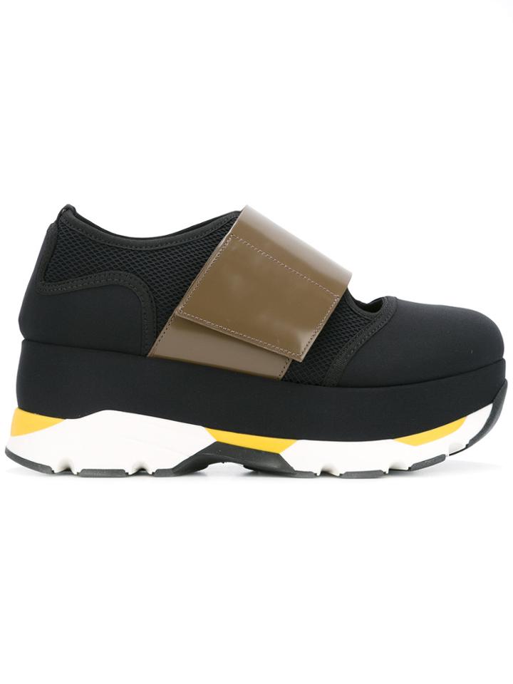 Marni Strap Sneakers - Black