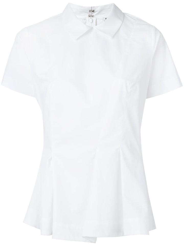 P.a.r.o.s.h. Cigno Blouse, White, Cotton