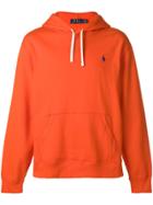 Ralph Lauren Pony Logo Hoodie - Orange