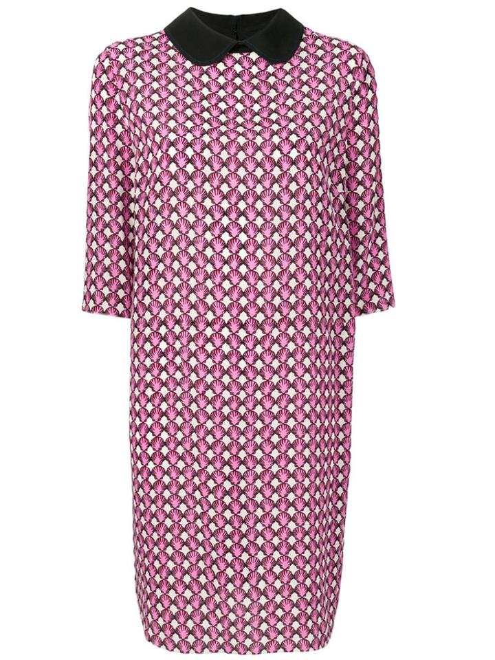 Marni Shell Print Shift Dress - Pink