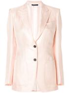 Tom Ford Buttoned Up Jacket - Pink & Purple