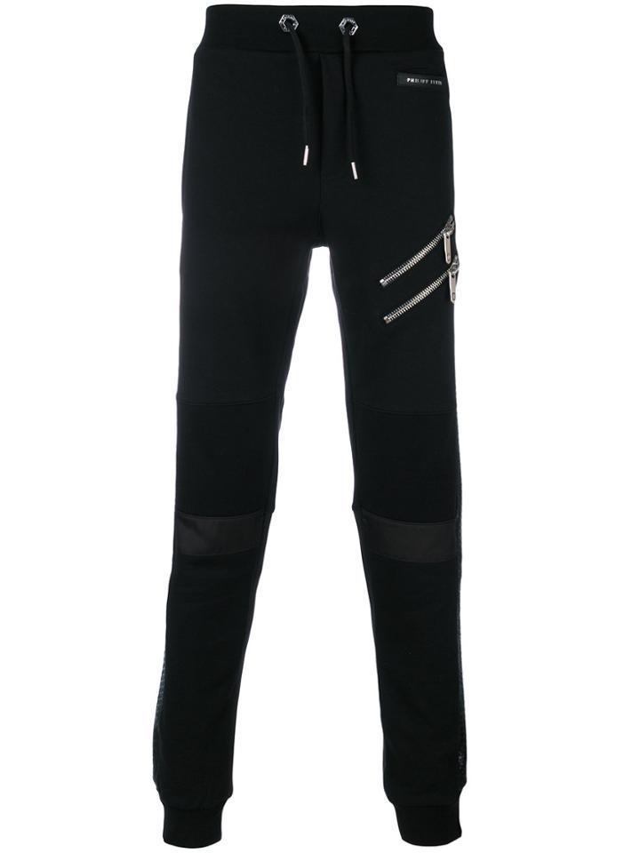 Philipp Plein Animals Track Pants - Black