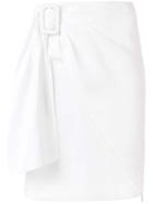 Joseph Wrap Mini Skirt - White