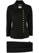 Chanel Vintage Chanel Cc Setup Suit - Black