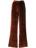 Chloé Straight Leg Trousers - Brown