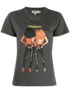 Fiorucci Vinyl Girls Print T-shirt - Grey