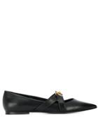 Versace Medusa Logo Ballerina Shoes - Black