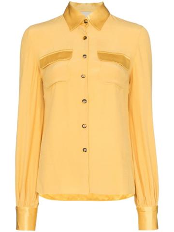 Usisi Jacquetta Button-down Shirt - Yellow