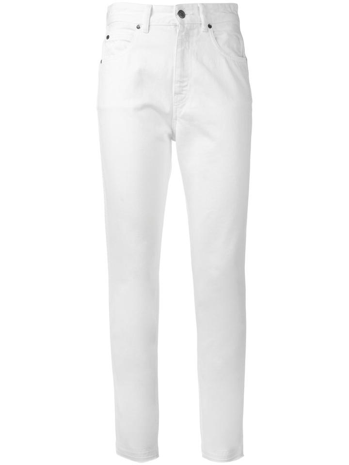 Golden Goose Deluxe Brand - Slim-fit Jeans - Women - Cotton - 25, White, Cotton