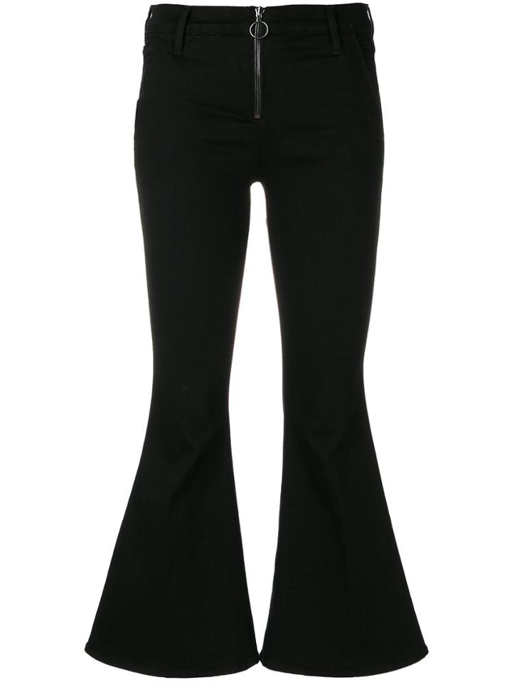 Frame Denim Flared Jeans - Black
