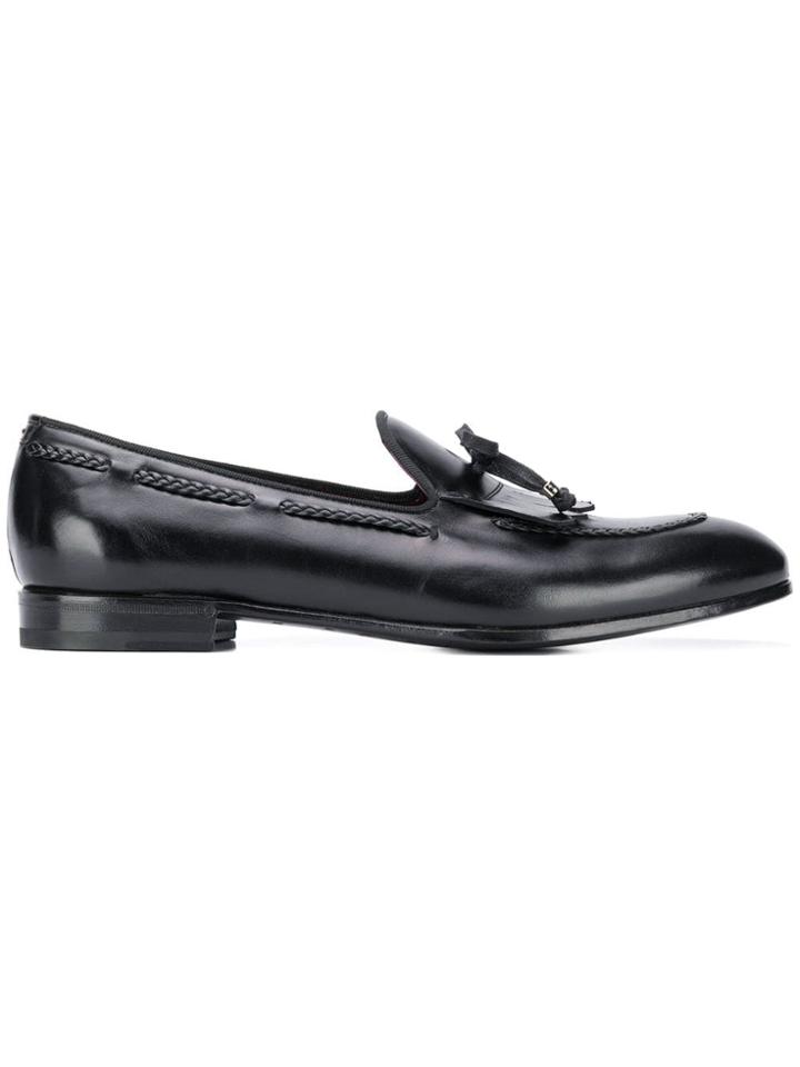 Lidfort Fringe Loafers - Black