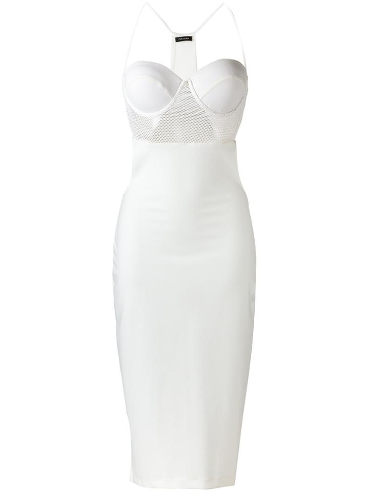 Tufi Duek Panelled Midi Dress - Unavailable