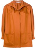 Yves Saint Laurent Pre-owned Concealed Fastening Loose Jacket - Yellow