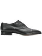 Moreschi Square Toe Derby Shoes - Black
