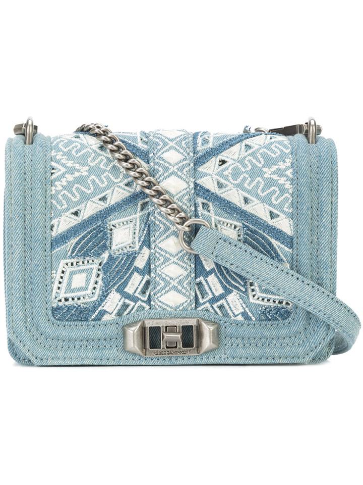 Rebecca Minkoff Denim Crossbody Bag - Blue