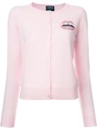 Markus Lupfer Sequin Lips Cardigan, Women's, Size: Medium, Pink/purple, Merino