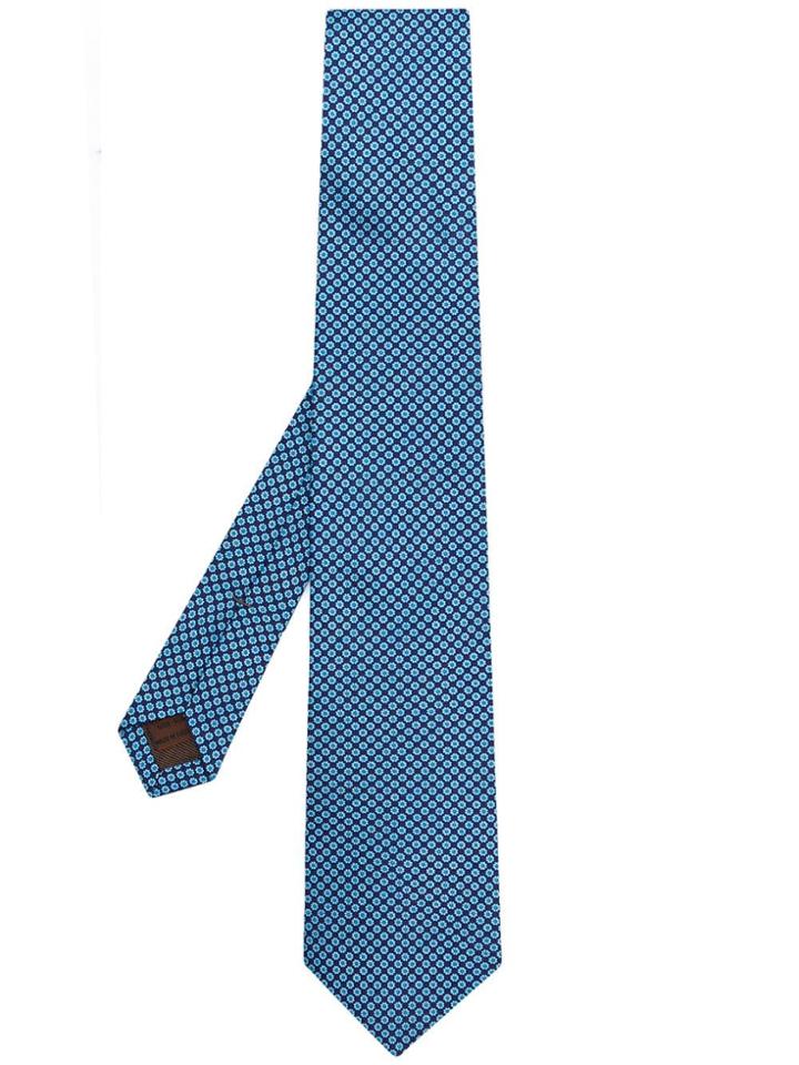Church's Classic Printed Tie - Blue