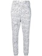 Love Moschino Shoelace Track Trousers - Grey