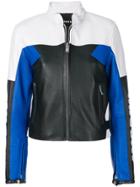 Misbhv Colour-block Logo Jacket - Black