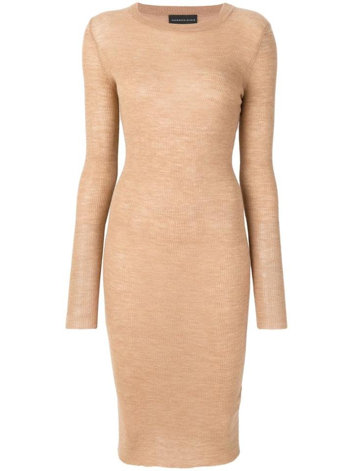 Cashmere In Love Cashmere Tiera Dress - Brown