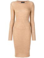 Cashmere In Love Cashmere Tiera Dress - Brown