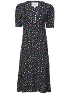 Harley Viera Newton Star Print Shortsleeved Dress - Black