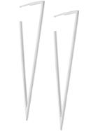 Catalina D'anglade V Shaped Earrings - Metallic